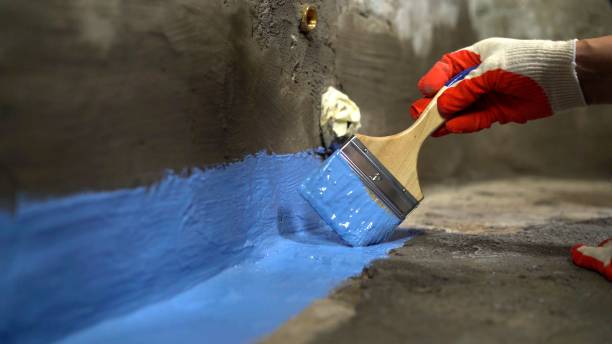 SJ Waterproofing Pros commercial waterproofing team near Bergenfield, NJ